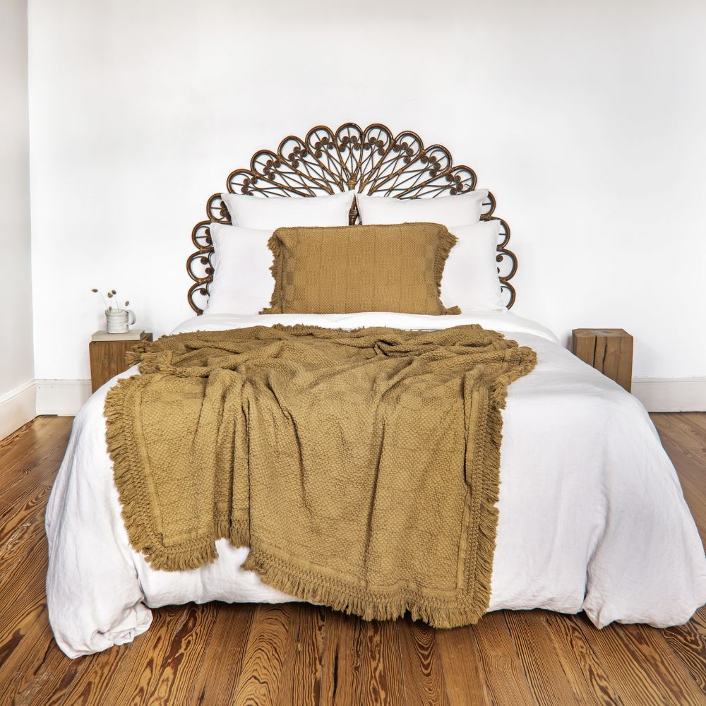 Plaid en coton effet alvéolé
FLIRT Butternut