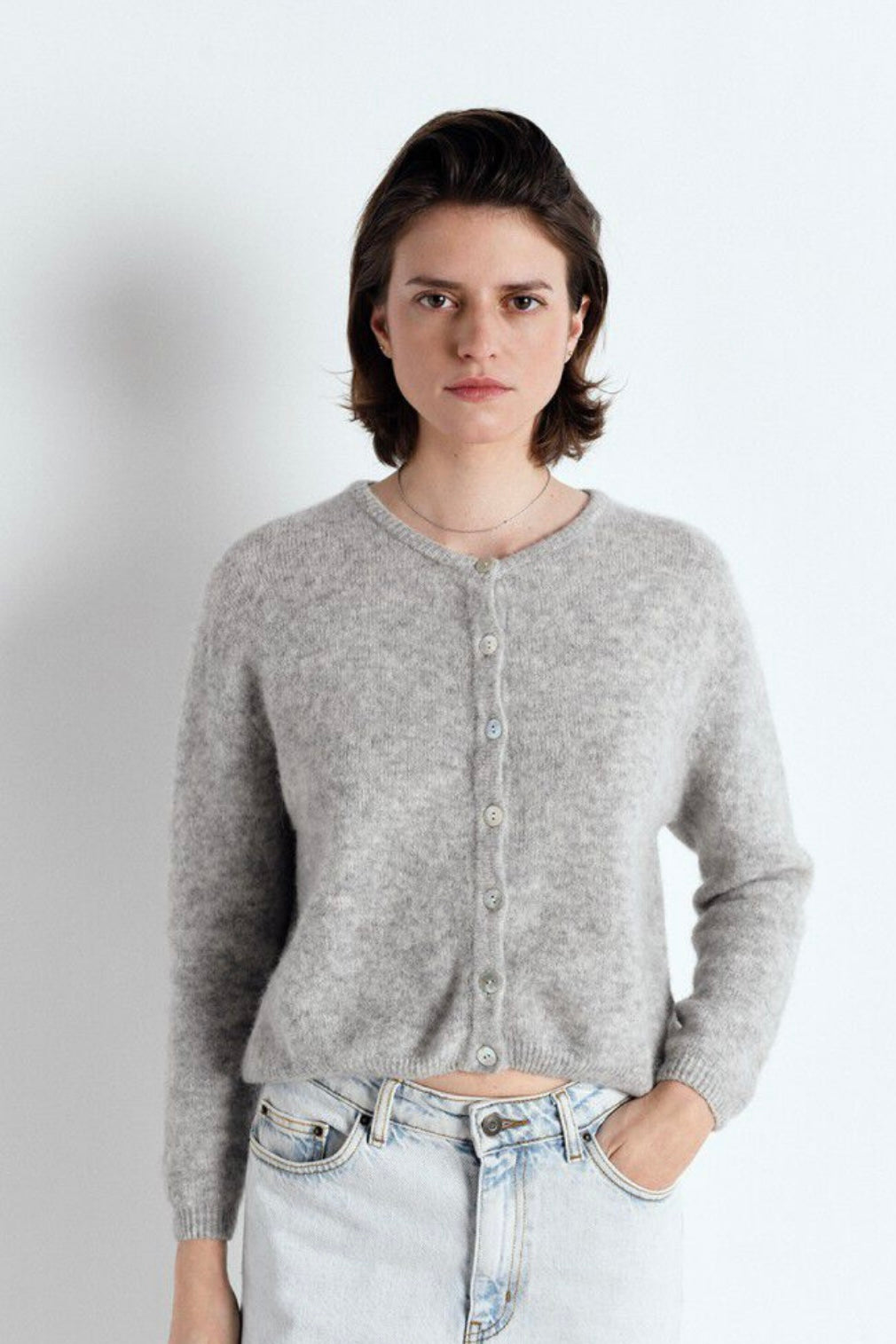 Gilet Vitow Gris Clair