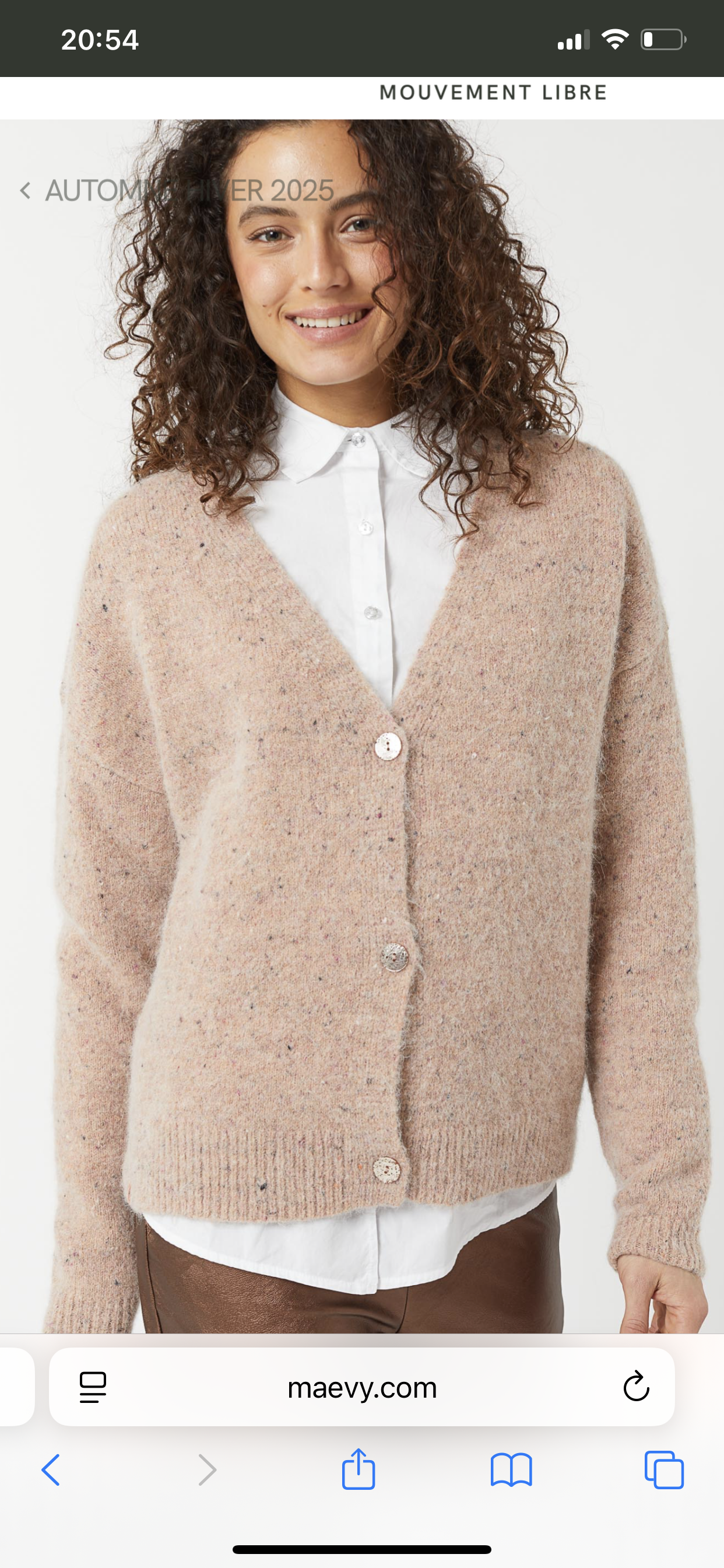 Cardigan Marni biscuit Maevy