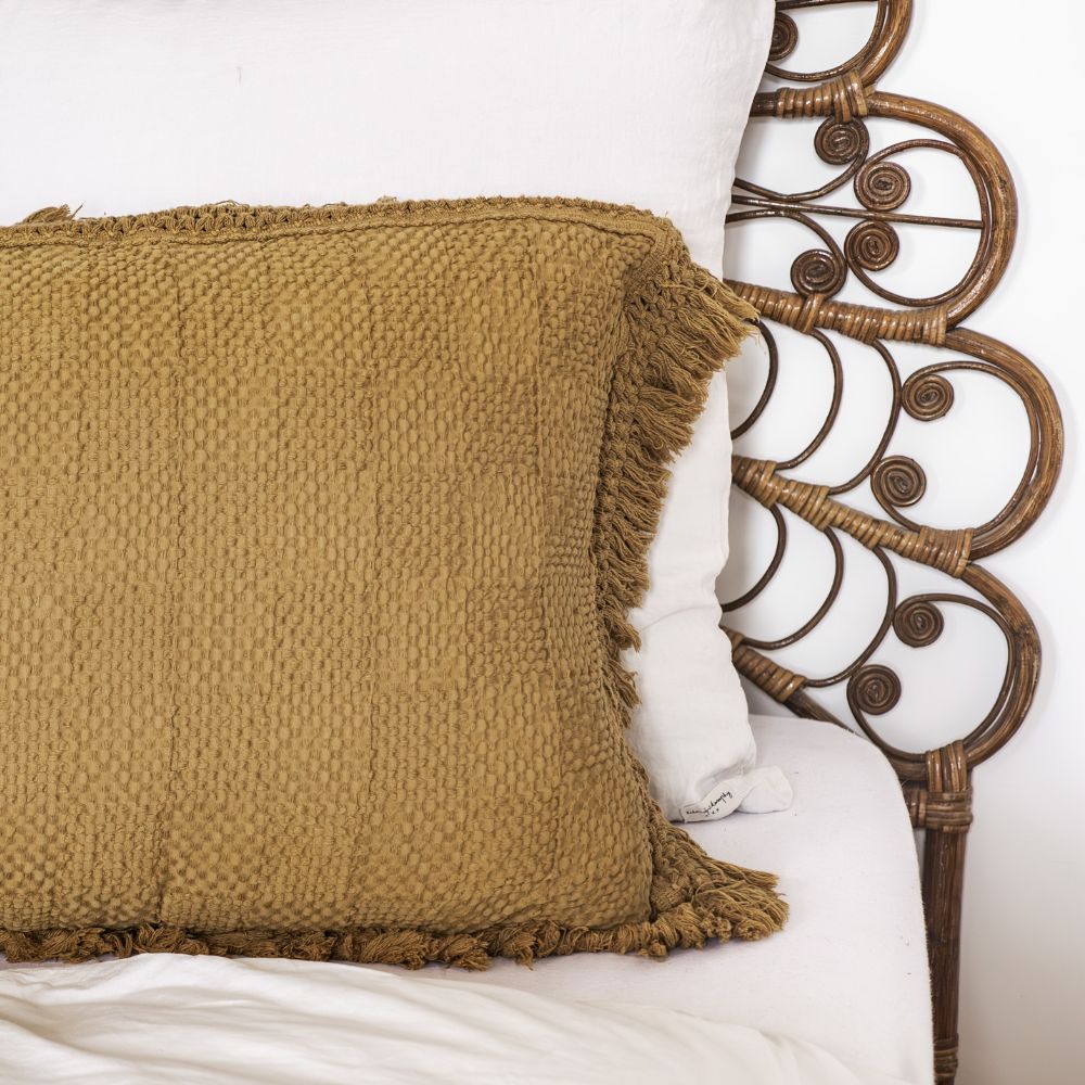 Coussin en coton alvéolé 50x70cm
FARMER Butternut