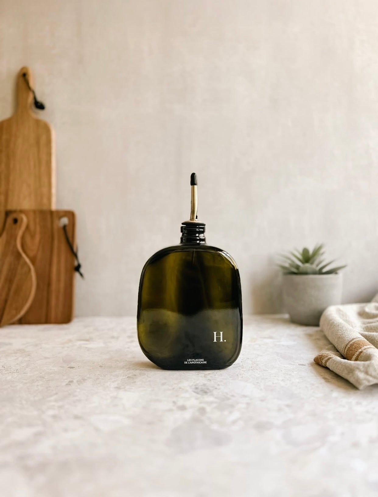 Flacon Huile organic