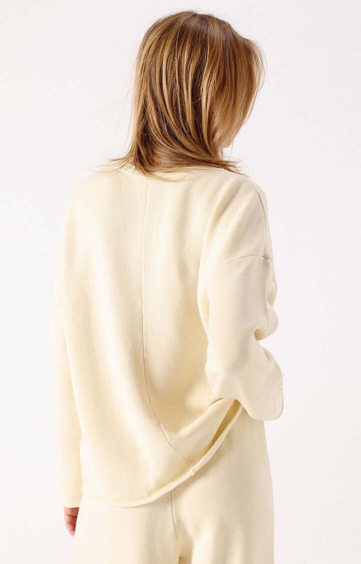 SWEAT NISHTOWN creme anglaise American Vintage
