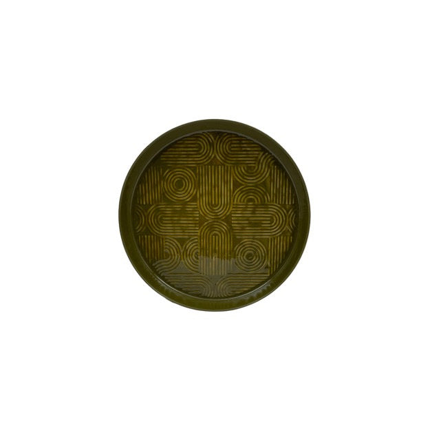 Plateau Molitor olive 45cm