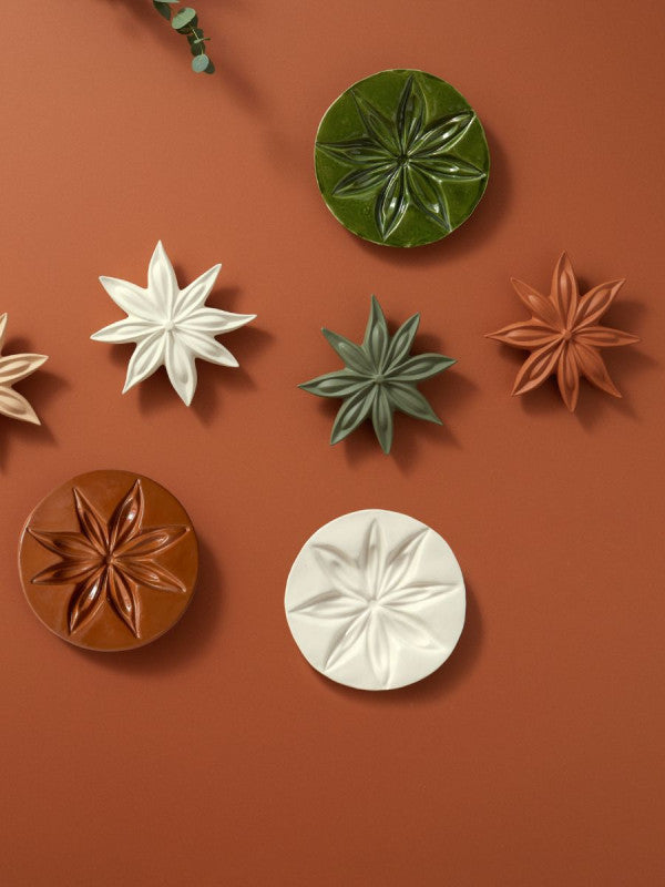 ASSIETTE JANIS CERAMIQUE olive Monochromic