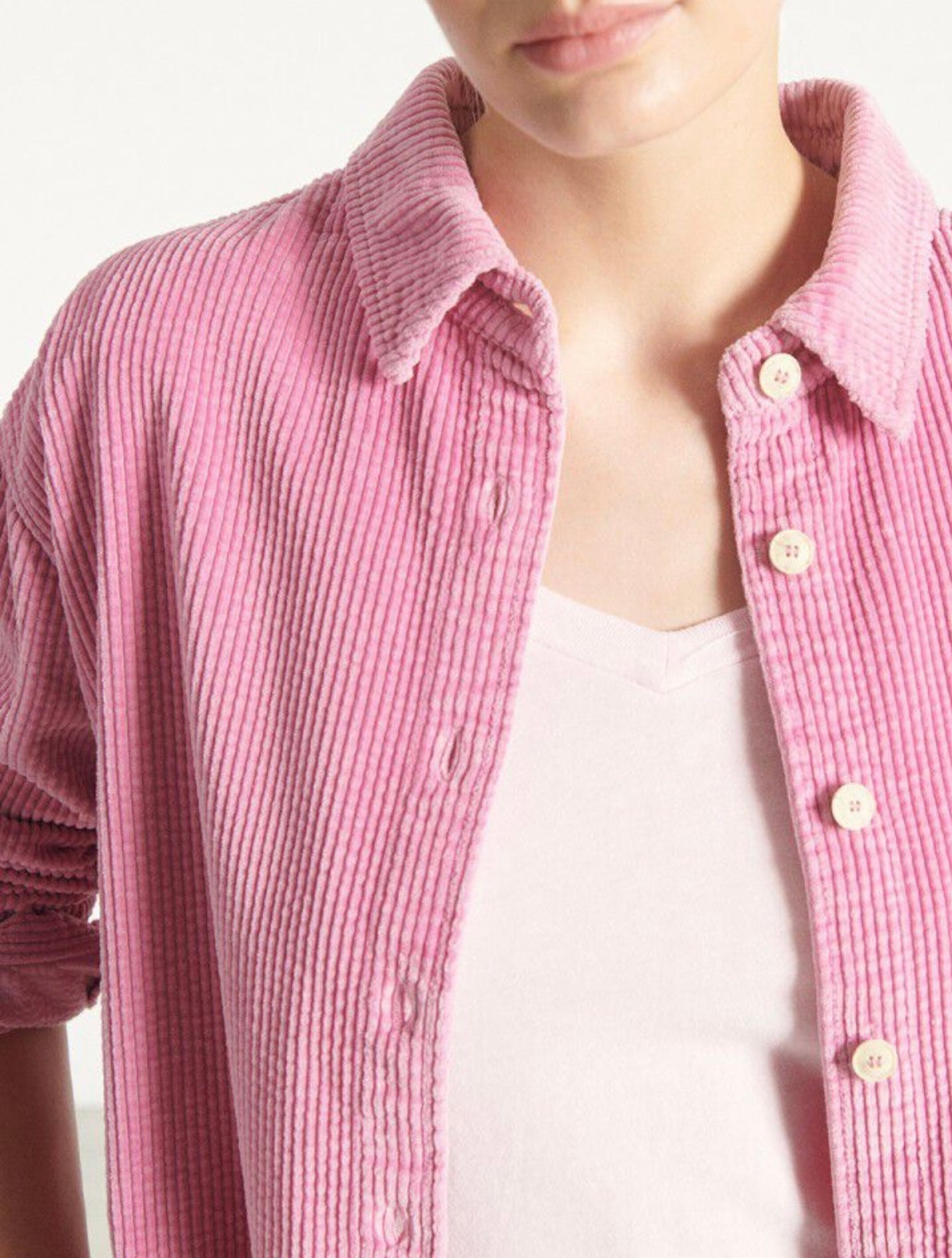 Chemise Padow vieux rose