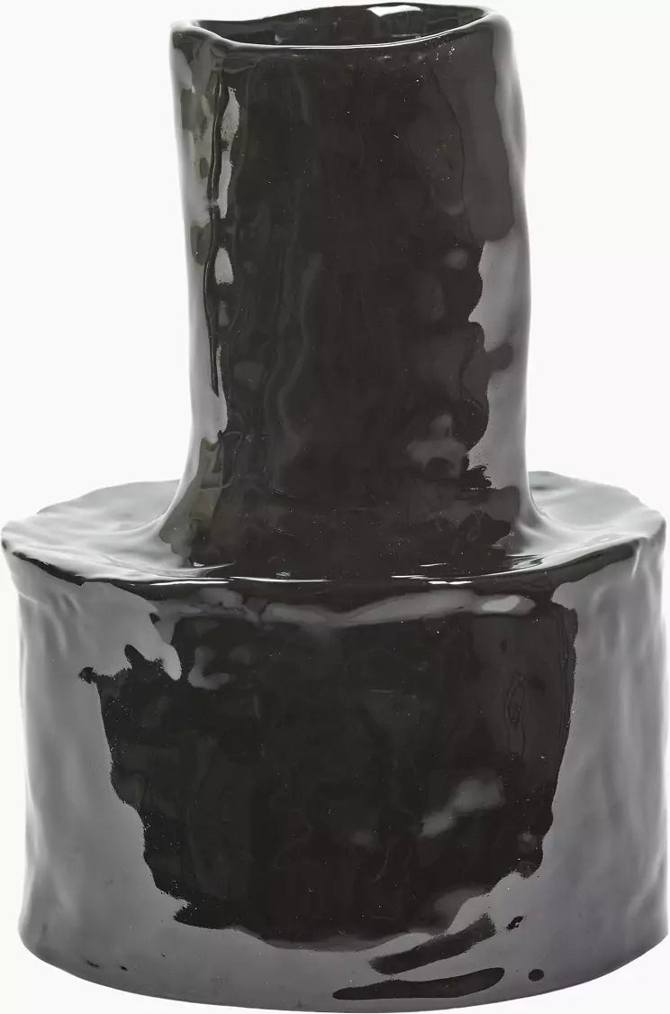 Vase en grès noir 19 cm
Héléna