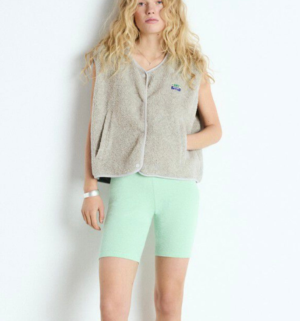 Veste Hoktown Polaire Chiné American Vintage