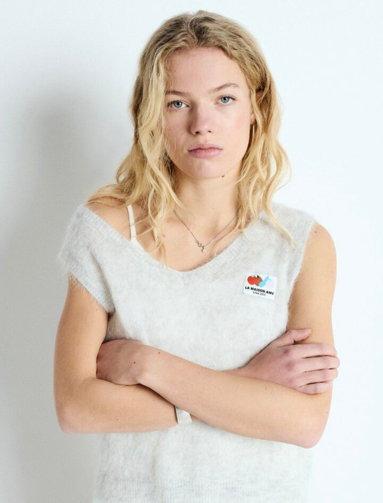 Pull sans manche Nenbay