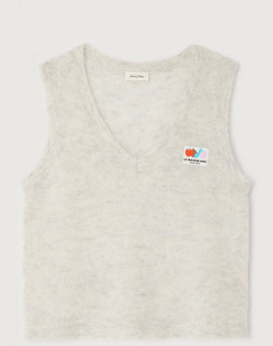Pull sans manche Nenbay