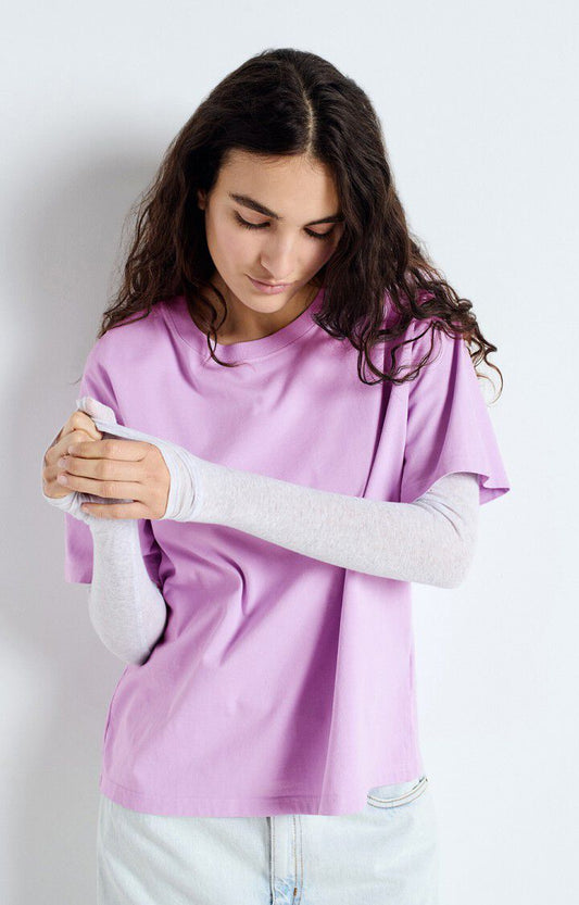 Tee-Shirt Fizzvalley Parme American Vintage