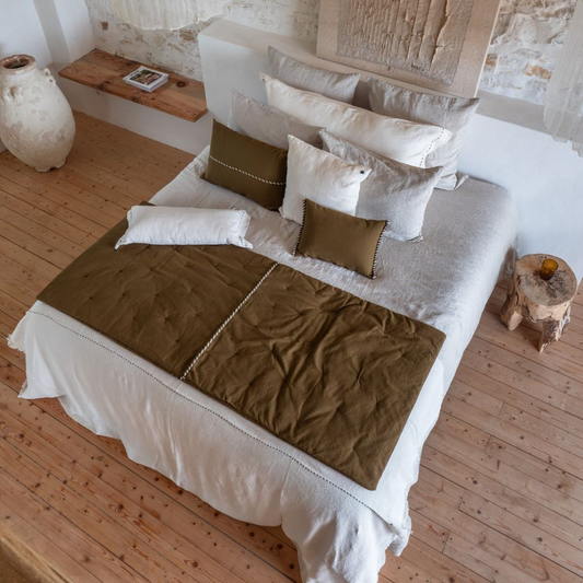 Boutis finition passe poil 90x200 cm
HABY Bronze
Bed and Philosophy