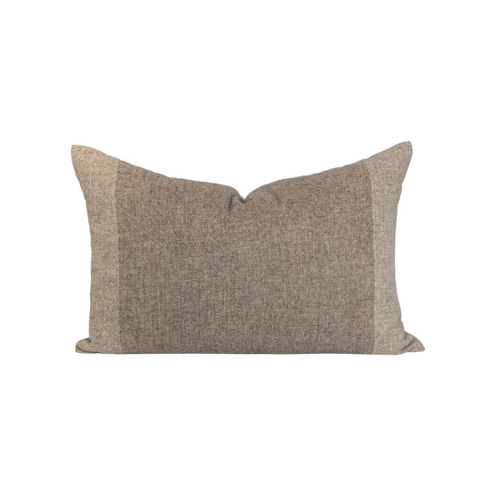 Coussin en laine et coton 40x60cm
PAOLINA Marmotte
