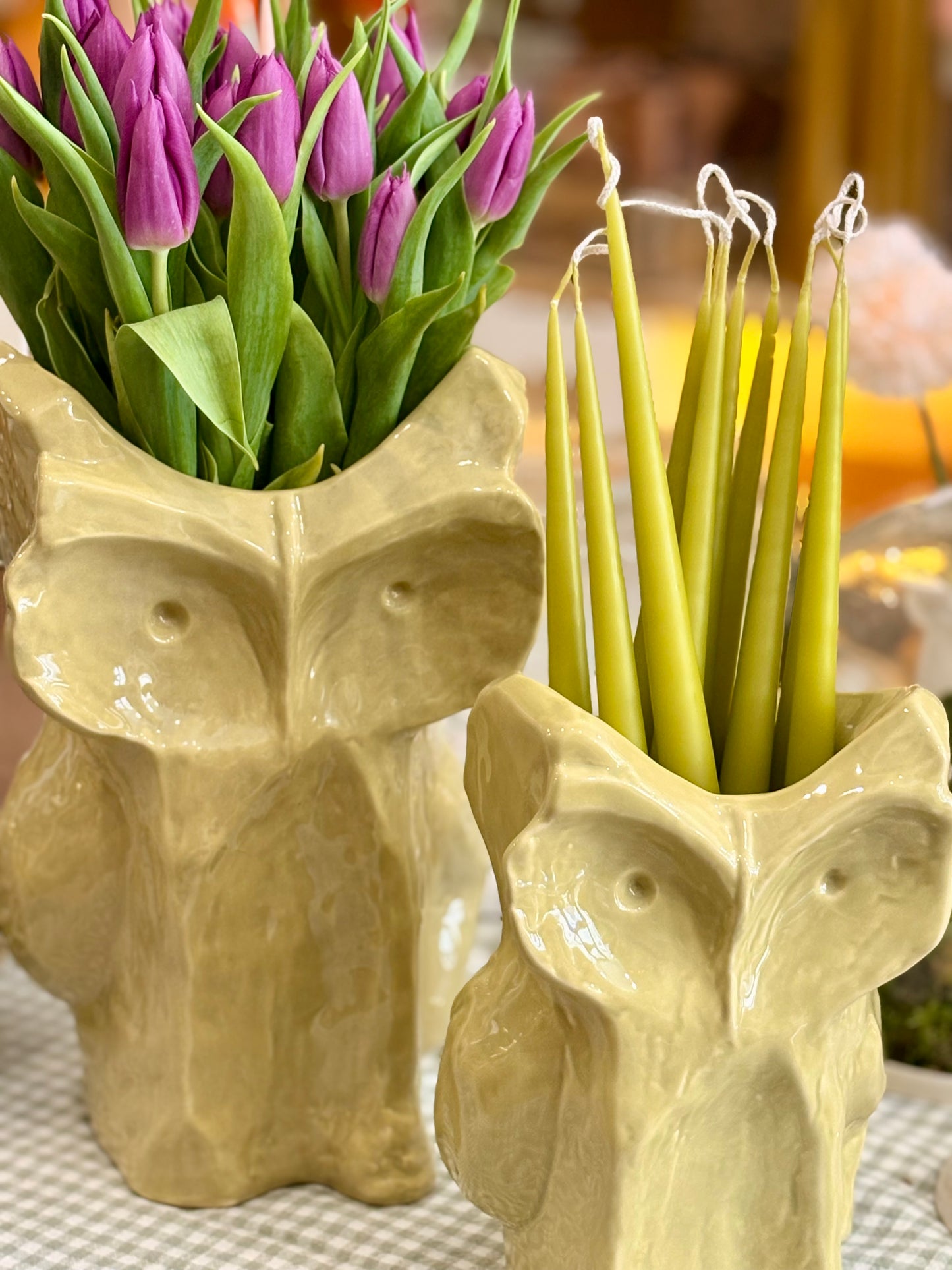 Vase Hibou Yellow Serax (Modele moyen)