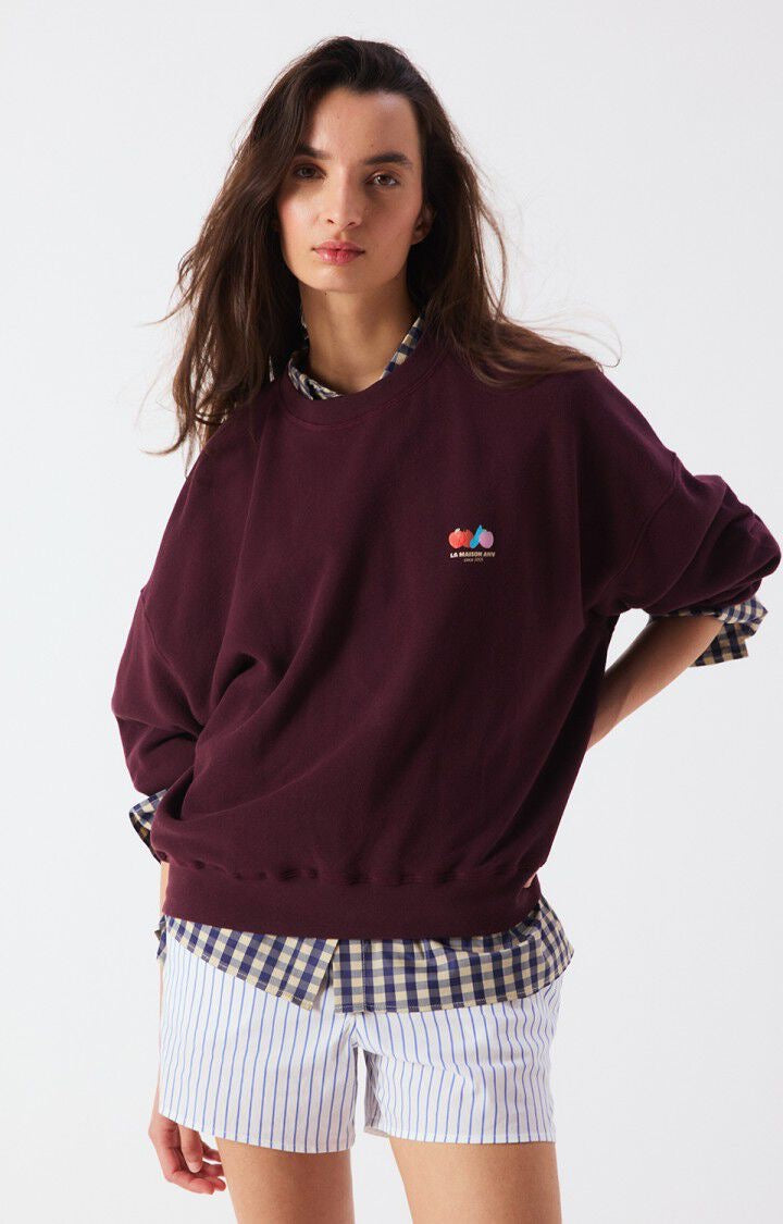 SWEAT ATUBAY LIE DE VIN American vintage