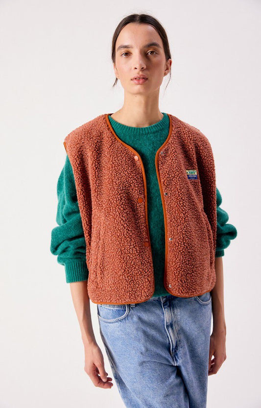 VESTE HOKTOWN terre Cuite A American Vintage