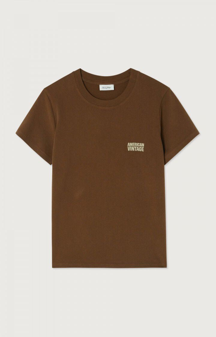 T-SHIRT YKOBOW MOKKA AMERICAN VINTAGE
