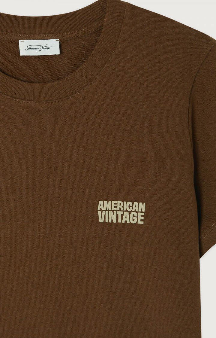 T-SHIRT YKOBOW MOKKA AMERICAN VINTAGE
