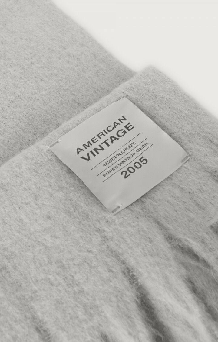 ÉCHARPE ZINACO GRIS CHINE AMERICAN VINTAGE