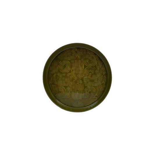 Plateau Molitor olive 45cm