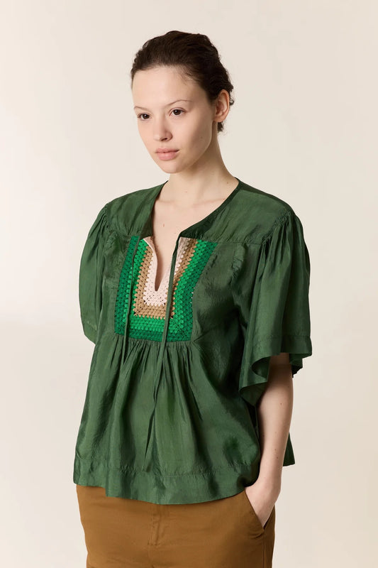 Blouse Cocto crochet Leon & Harper