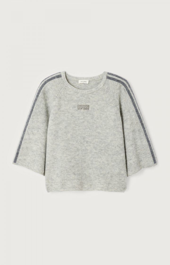 Pull Vitow Gris clair chiné American Vintage