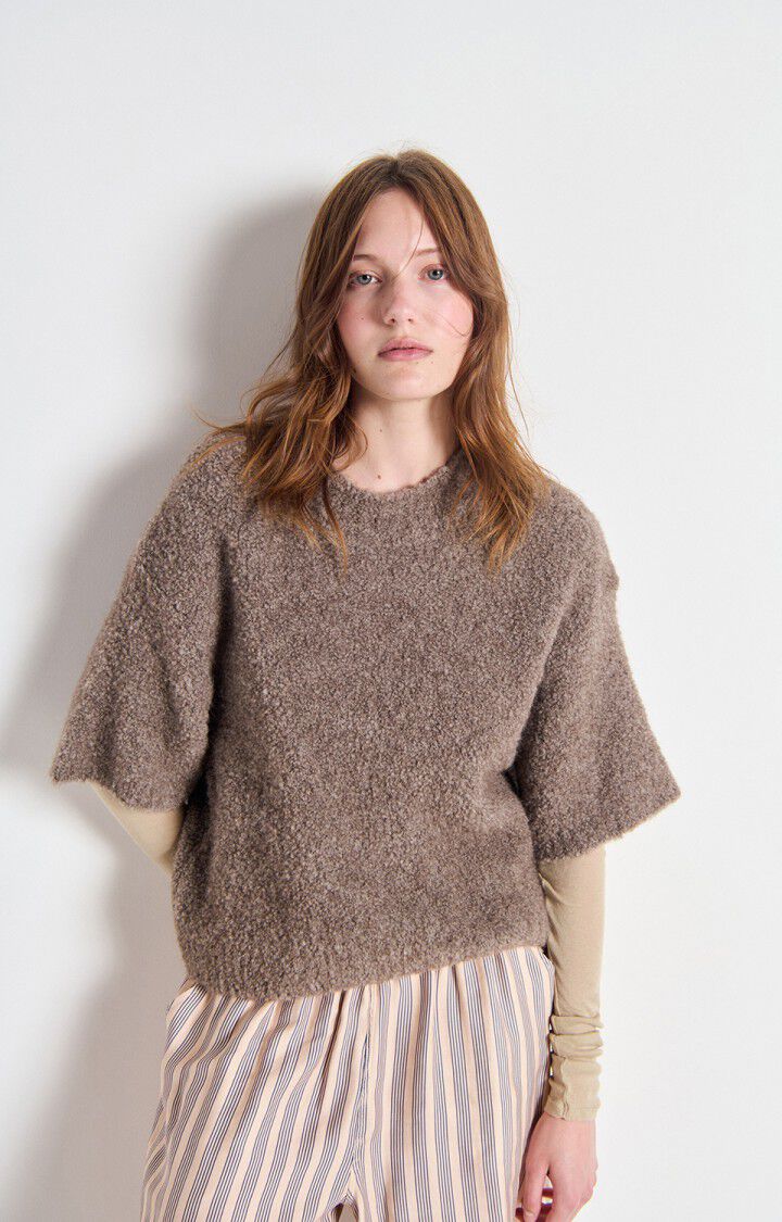 Pull ZOLLY Taupe American Vintage